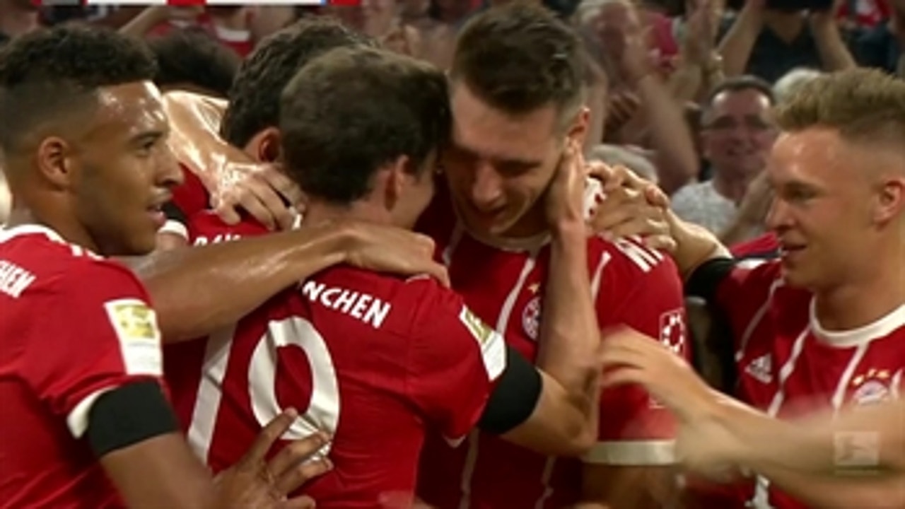 Niklas Süle opens up the scoring for Bayern Munich  ' 2017-18 Bundesliga Highlights