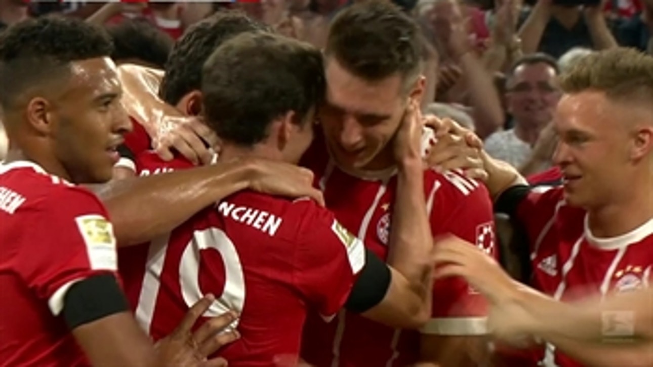 Niklas Süle opens up the scoring for Bayern Munich  | 2017-18 Bundesliga Highlights