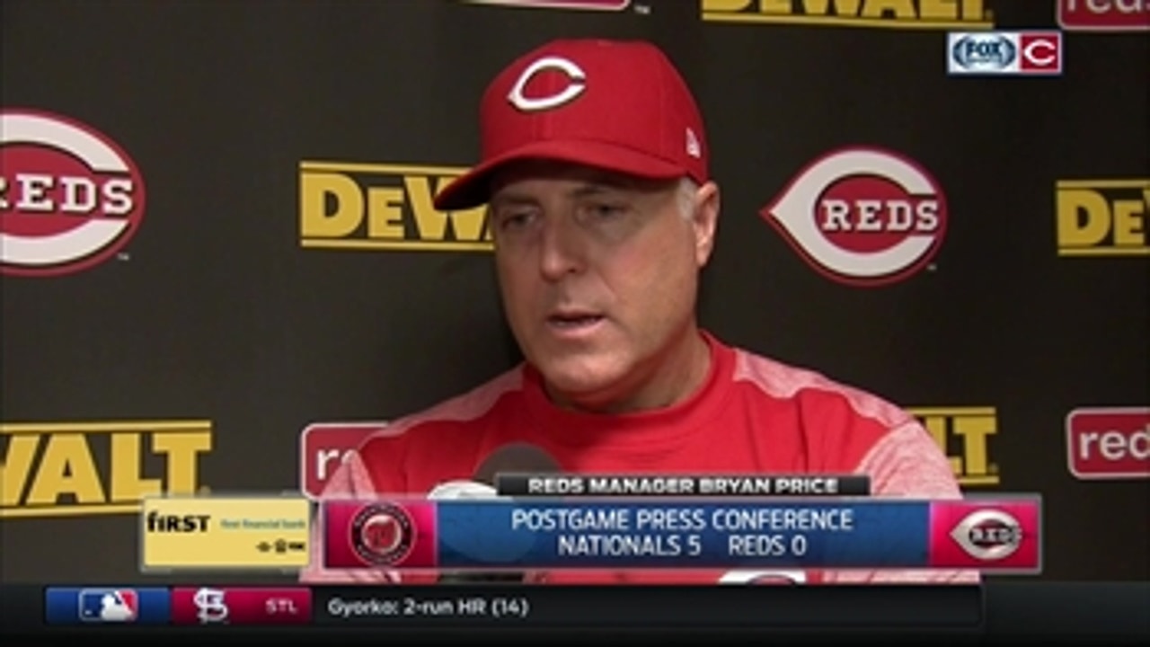 Price: Reds not able to turn up pressure on Gonzalez