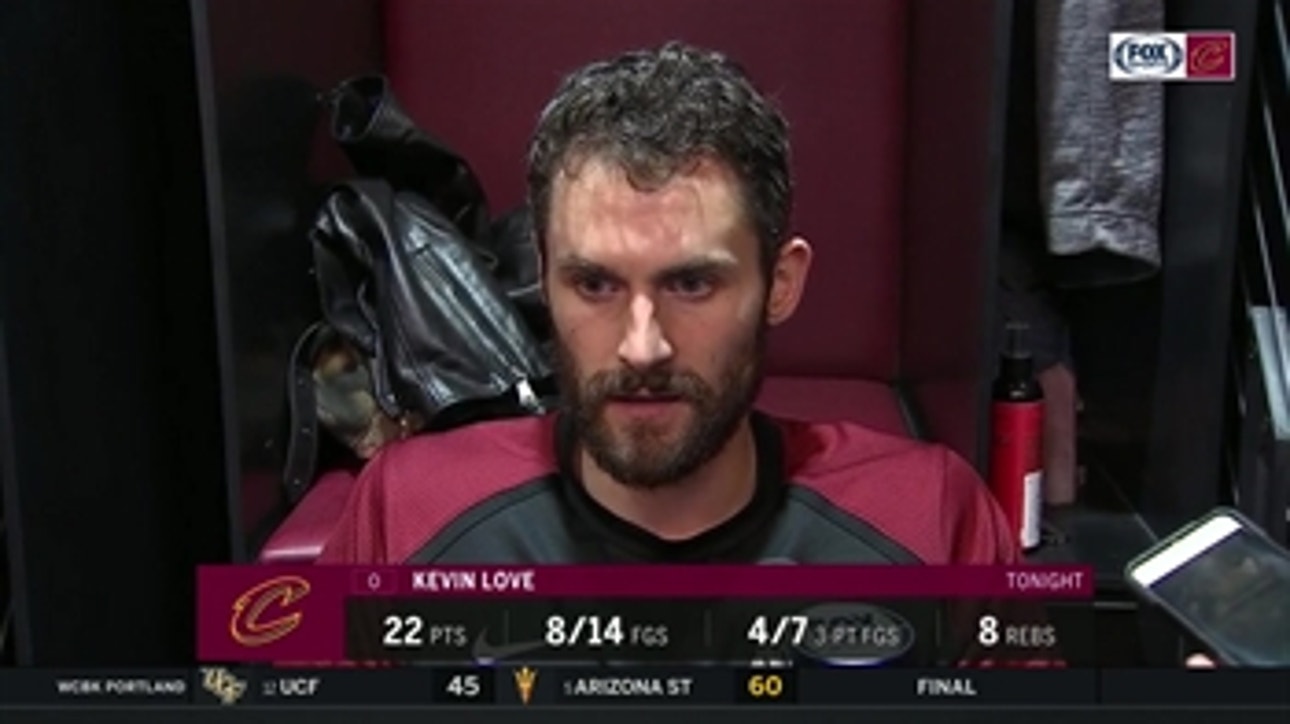 Kevin Love sees an identity starting to form with the increasingly healthy Cavs