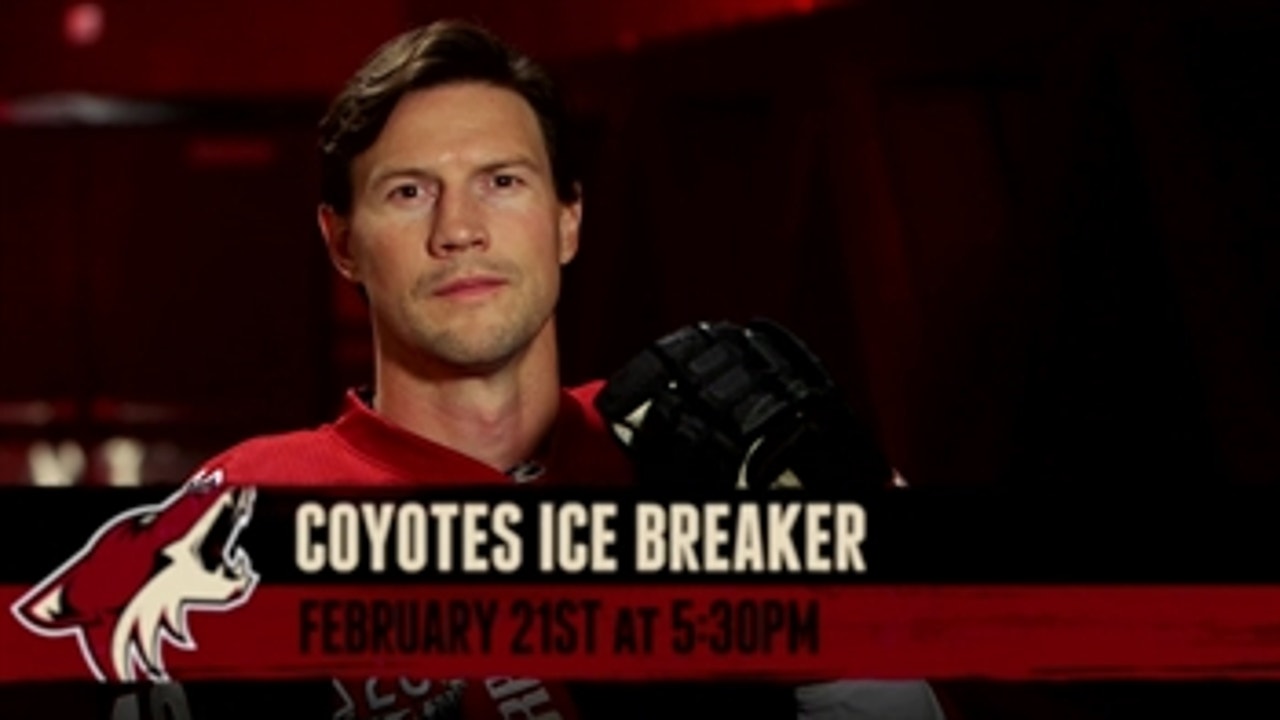 Coyotes Ice Breaker with Shane Doan: Tonight at 5:30