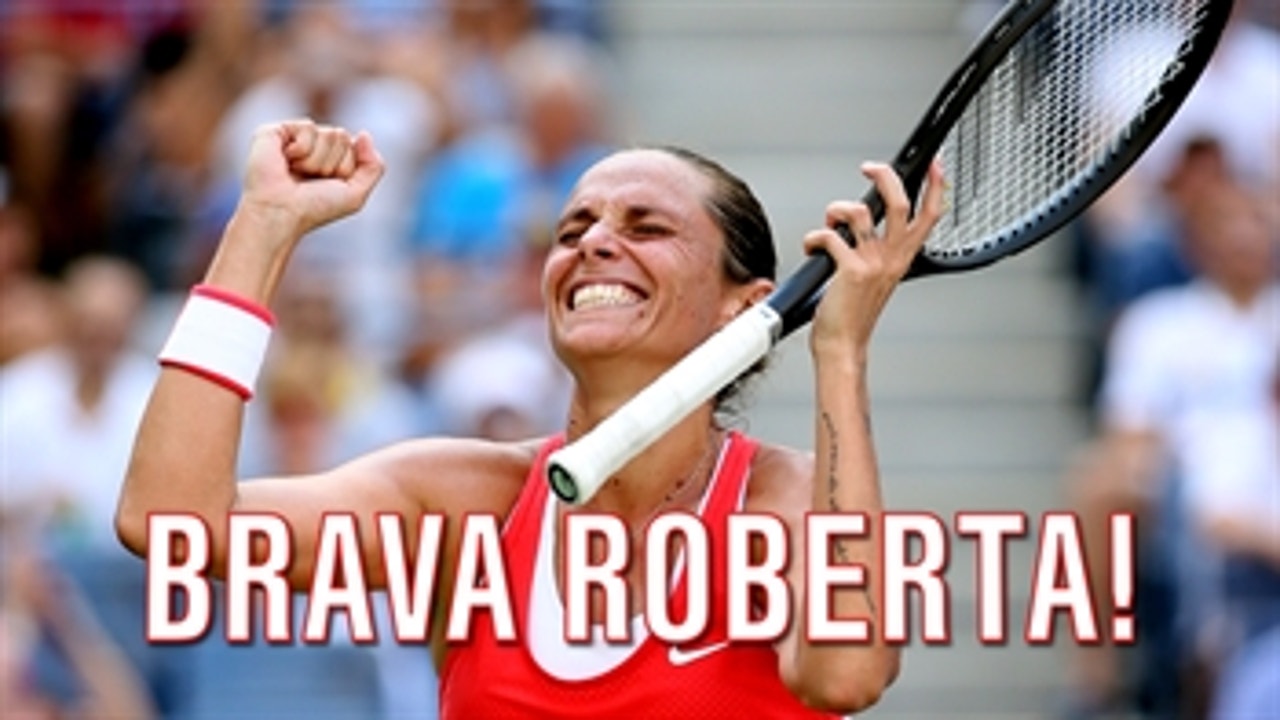 Roberta Vinci booked her flight home before Serena Williams match