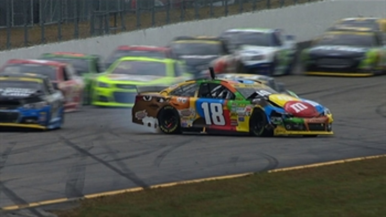 CUP: Four Chase Drivers Involved in Wreck  - Loudon 2014