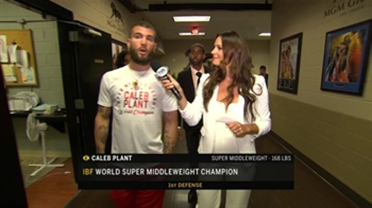 Caleb Plant less than an hour before title defense: 'After tonight, I'll still be world champion'