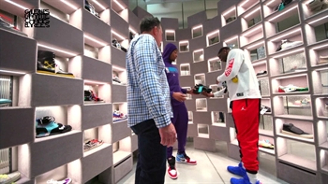Hornets players P.J. Washington, Dwayne Bacon take Eric Collins shopping in Paris