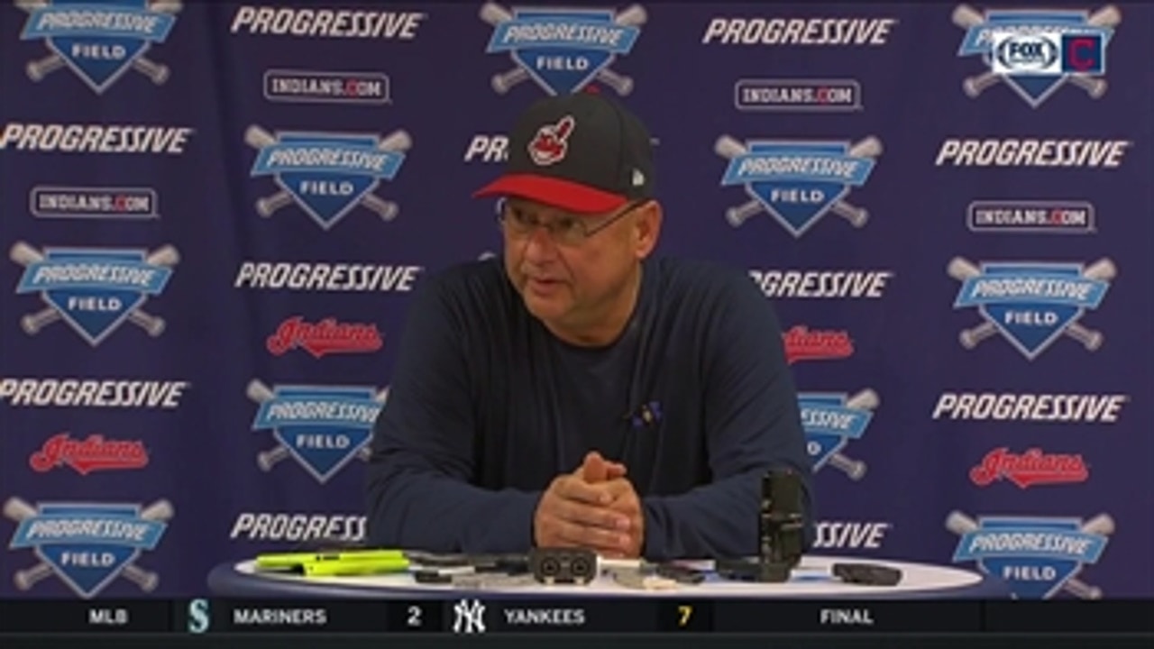 Terry Francona: Clevinger is doing 'everything you would ever ask of' a young pitcher