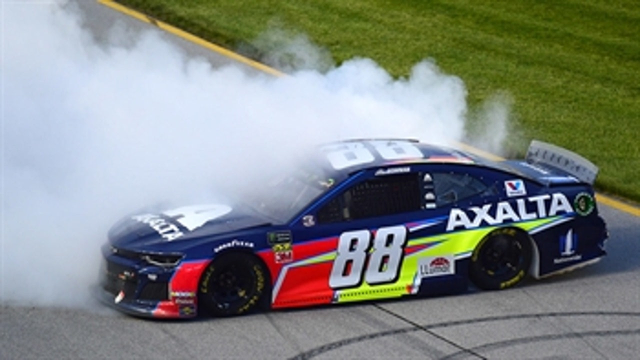 Alex Bowman talks about his first career NASCAR Cup Series win: "I still can't believe it"