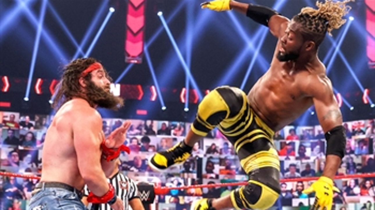 The New Day vs. Elias & Jaxson Ryker: Raw, April 12, 2021