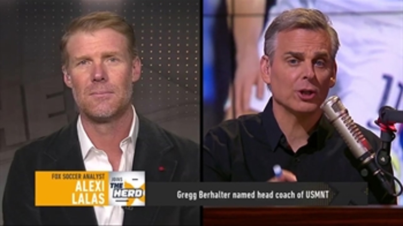 Alexi Lalas joins Colin Cowherd to talk about Christian Pulisic | THE HERD