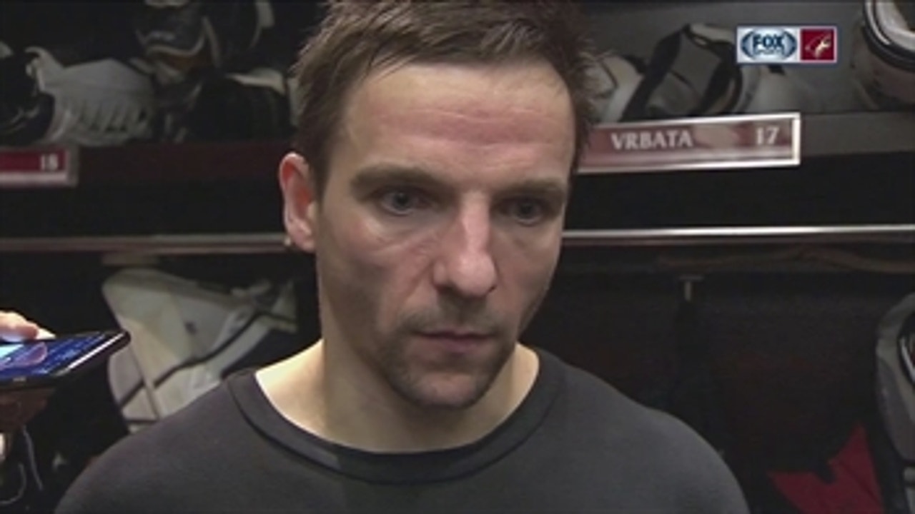 Vrbata: Coyotes are refreshed, 'excited to play again'