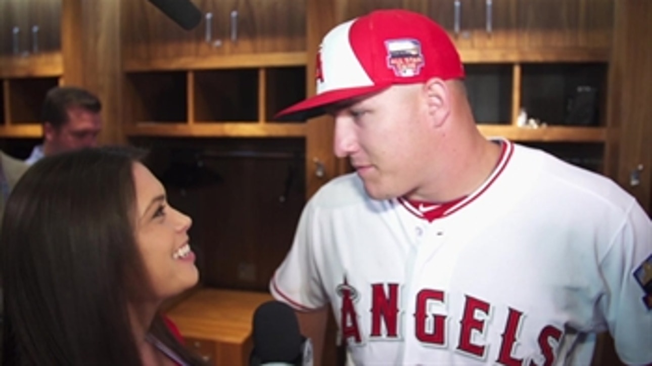 Mike Trout postgame after All-Star Game win