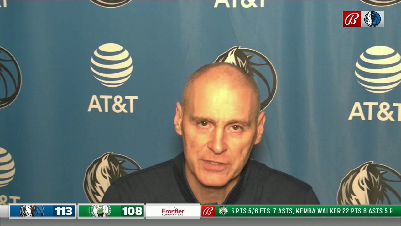 Rick Carlisle: 'Every time you beat Boston twice in one year, it's a pretty good thing'