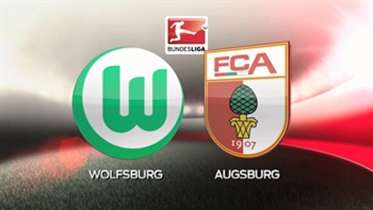 VfL Wolfsburg vs. FC Augsburg ' 2015-16 Bundesliga Highlights