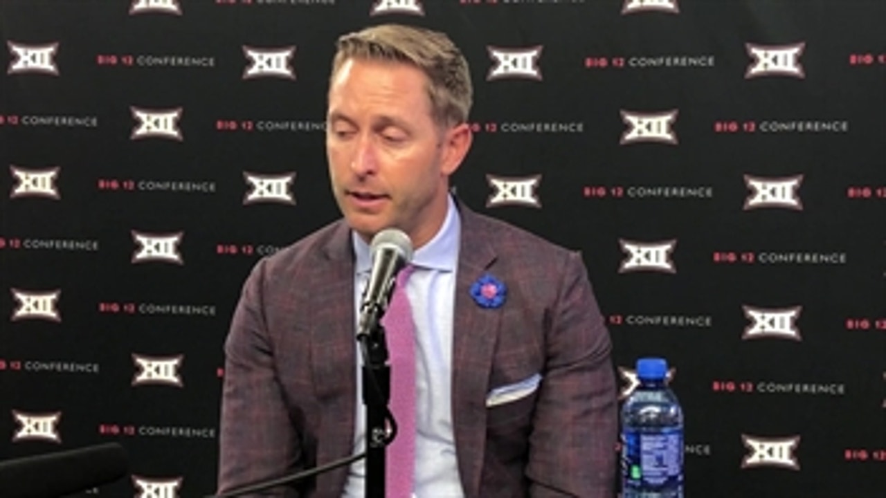 Kliff Kingsbury on looking for improvement from the defense ' Big 12 Media Days