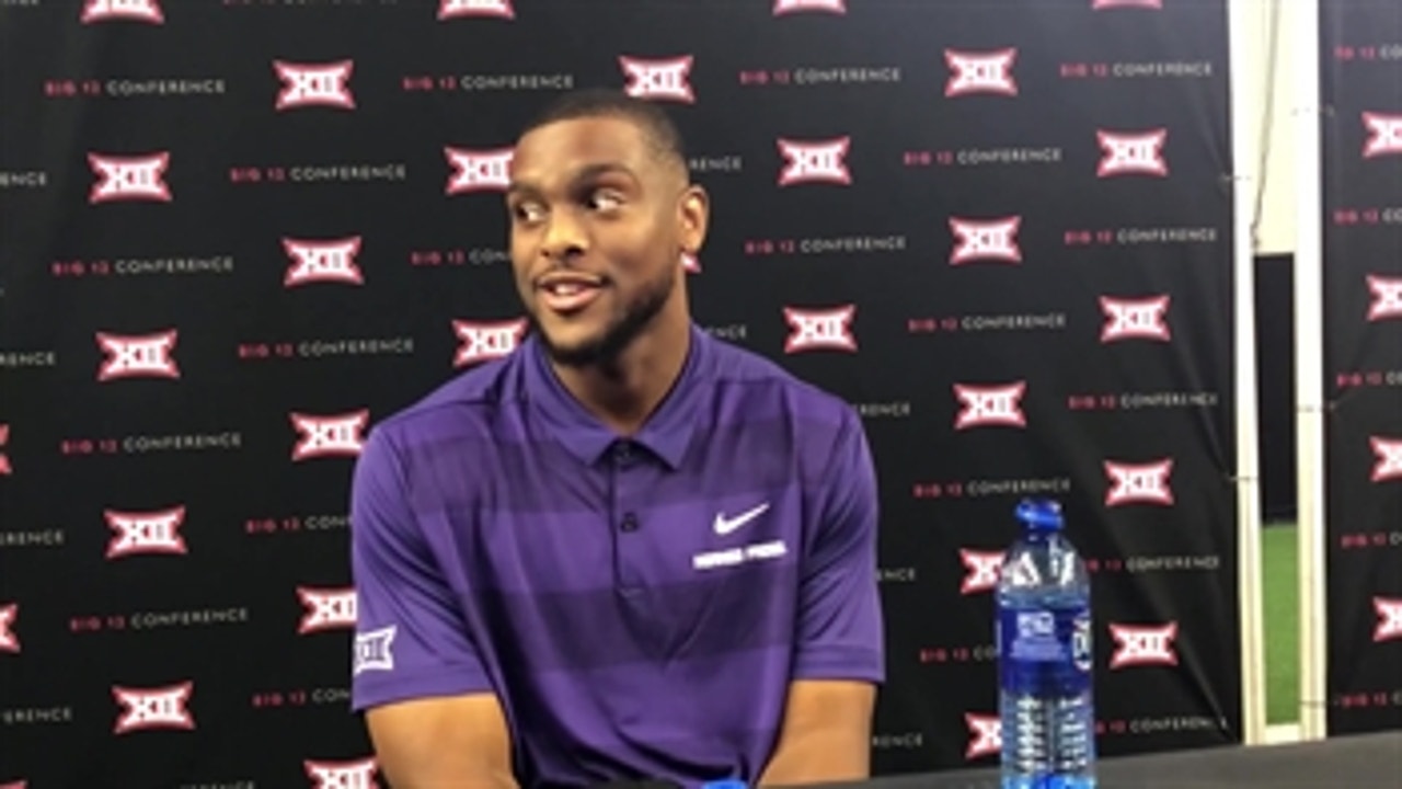 TCU QB Robinson on relationship with OC Cumbie - 'It's good...that's my guy!' | Big 12 Media Days