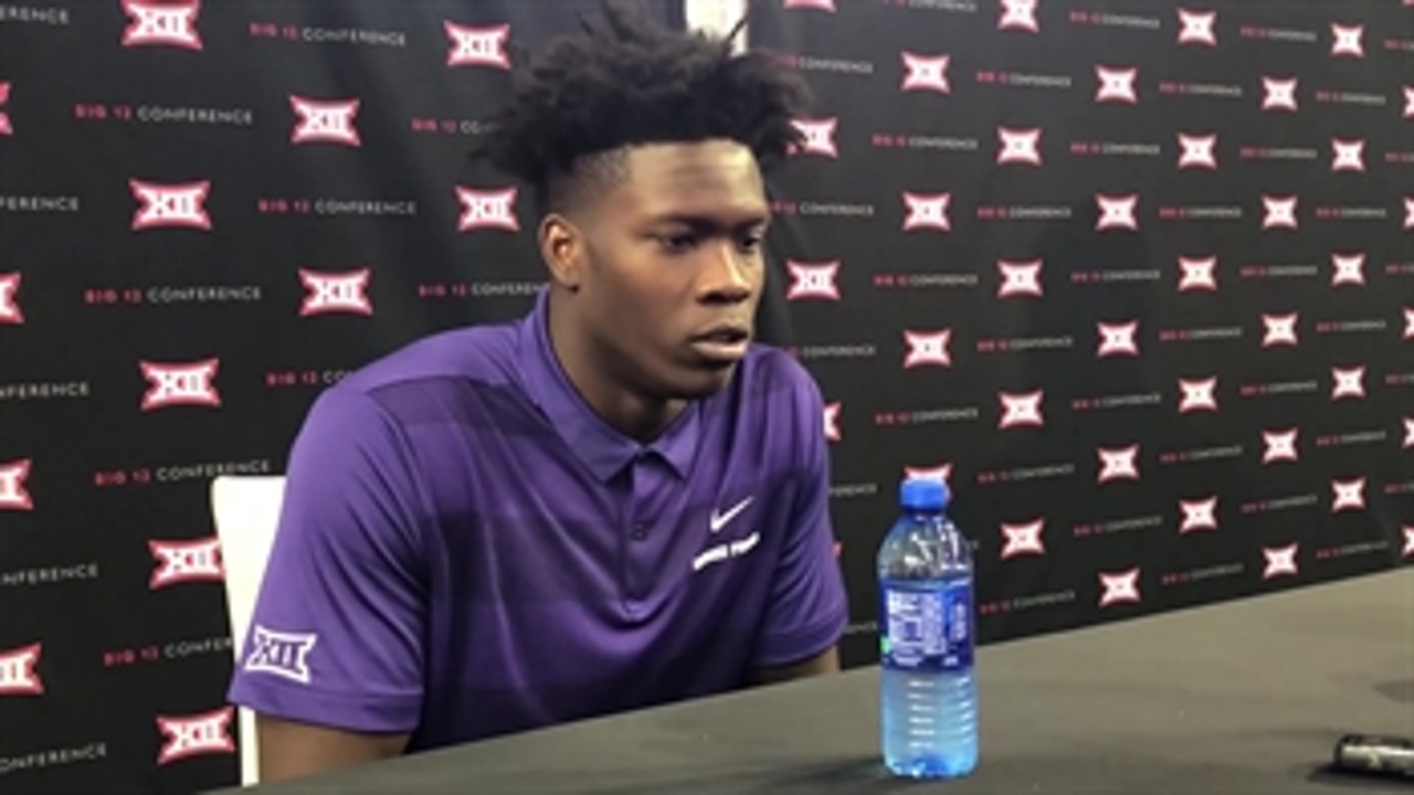 TCU RB Olonilua: 'Next step is getting our Big 12 Championship' | Big 12 Media Days