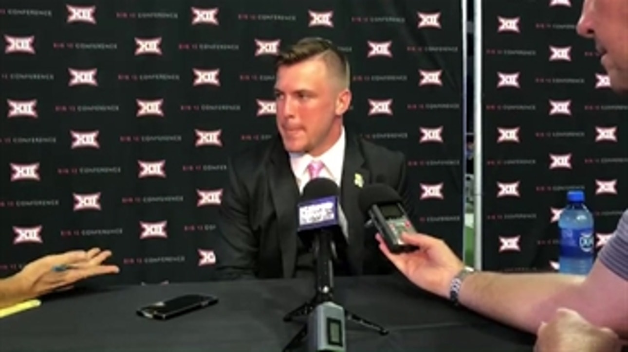 Jayhawks LB Joe Dineen tells story of AMAZING family connections to Kansas | Big 12 Media Days
