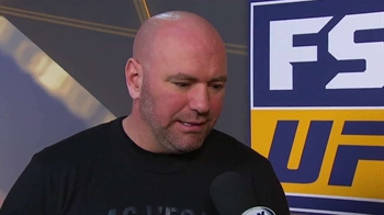 Dana White expresses frustration in Khabib Nurmagomedov ' UFC ON FOX