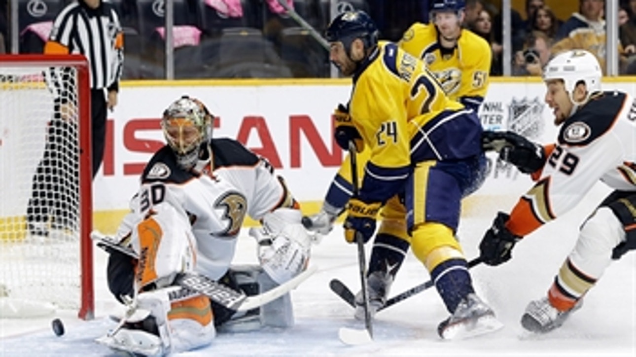 Dominant win over Ducks keeps Preds atop West standings