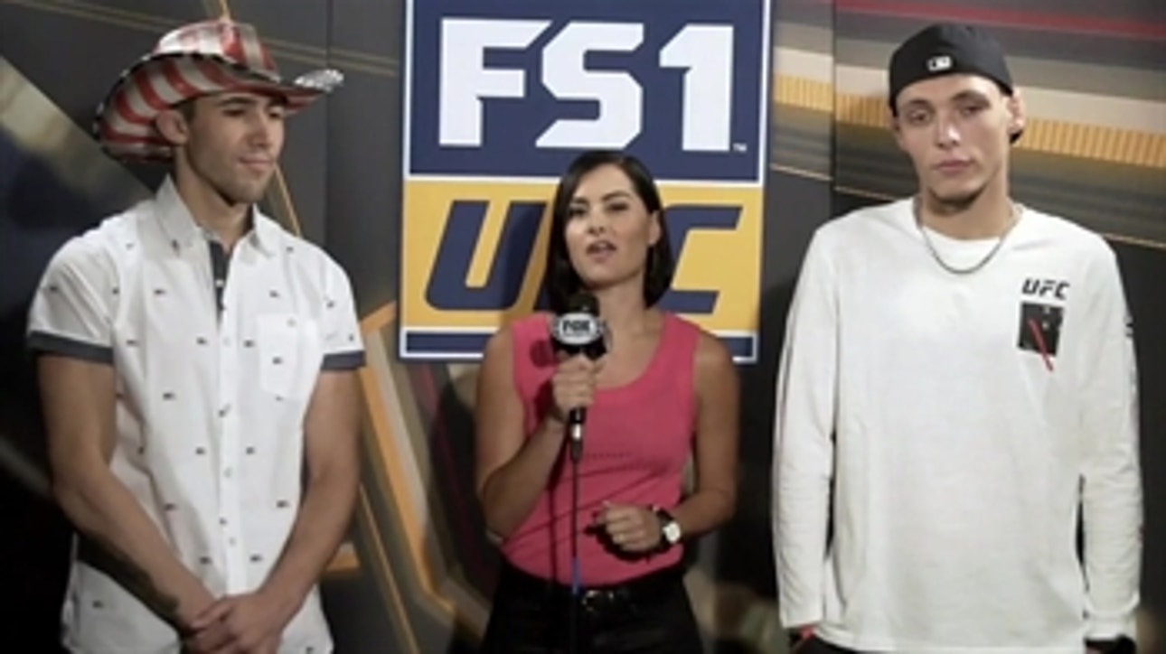 Joe Giannetti and Mike Trizano join Megan Olivi from Las Vegas | INTERVIEW | TUF TALK