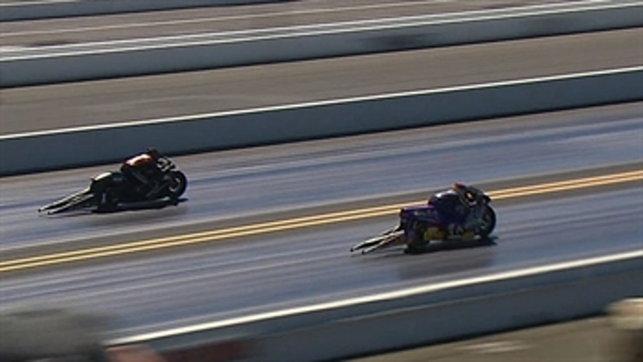 NHRA: LE Tonglet Wins Pro Stock Motorcycle Final - Sonoma 2016