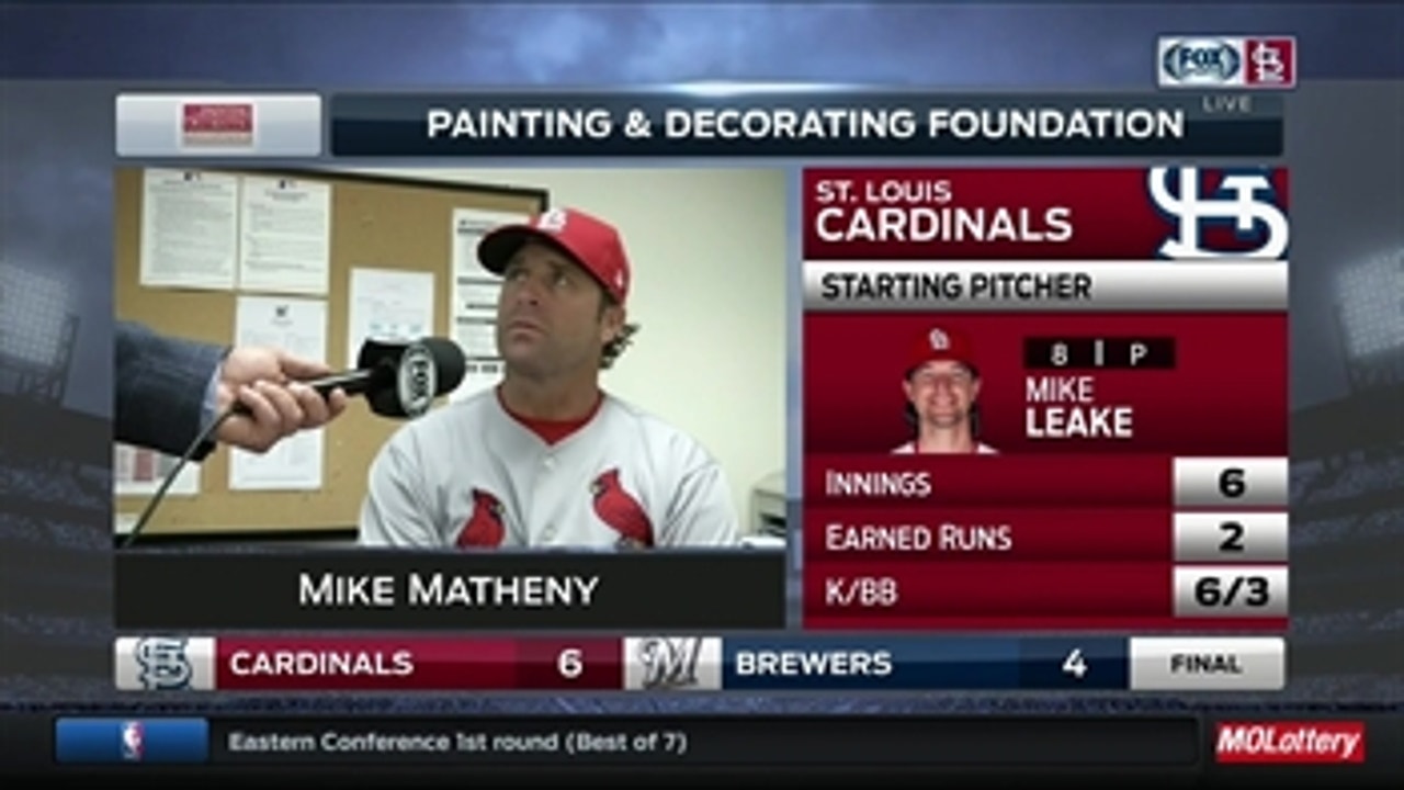 Matheny on ejection: 'Apparently, I said something he didn't like'