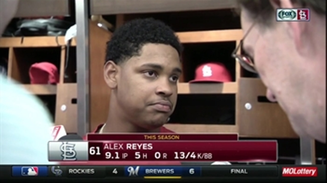 Reyes is clearly not fazed by major league hitters