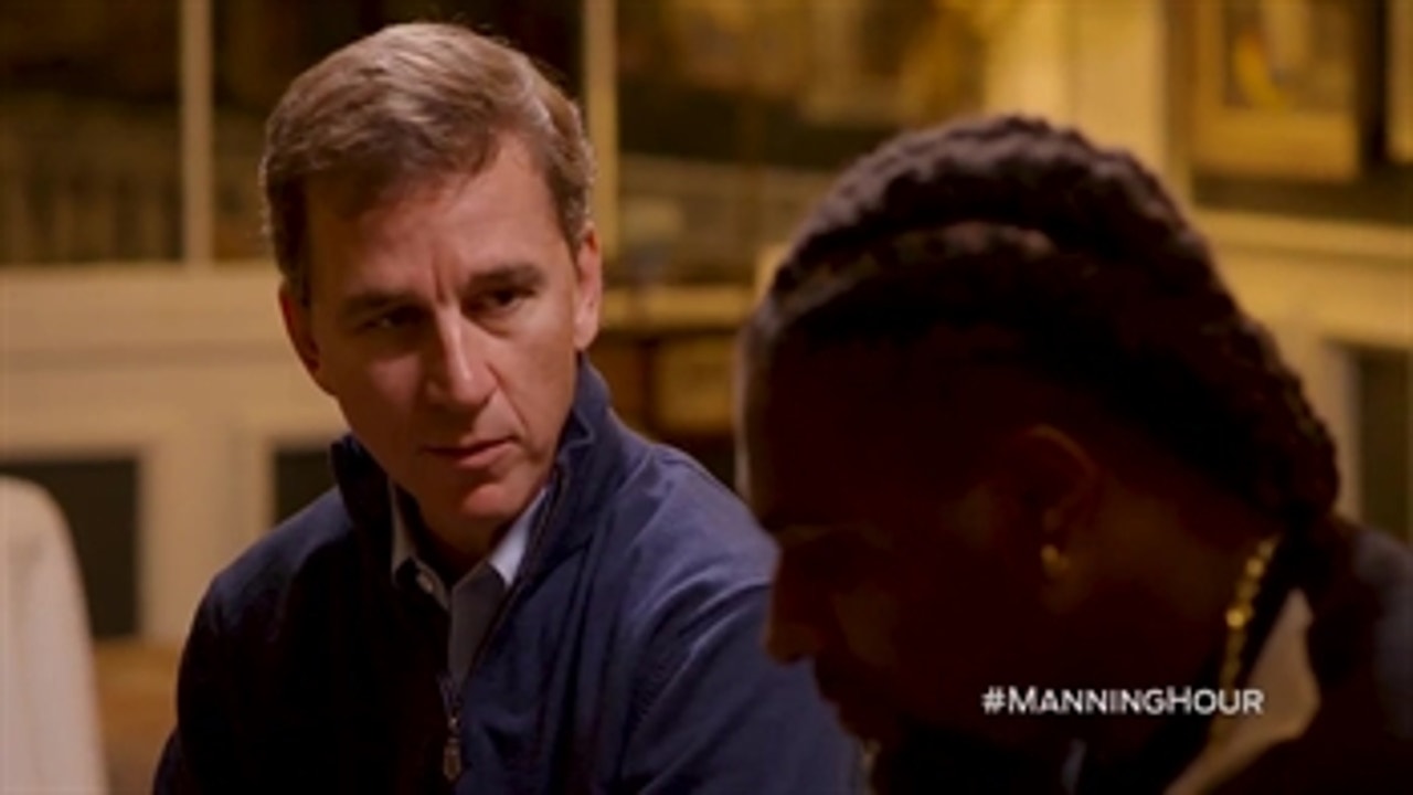 Manning Hour: Cooper Manning visits with "best friend" Saints & Vikings