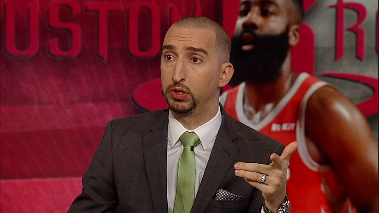 Nick Wright reacts to James Harden's 57-point night: 'It's unbelievable' ' NBA ' FIRST THINGS FIRST