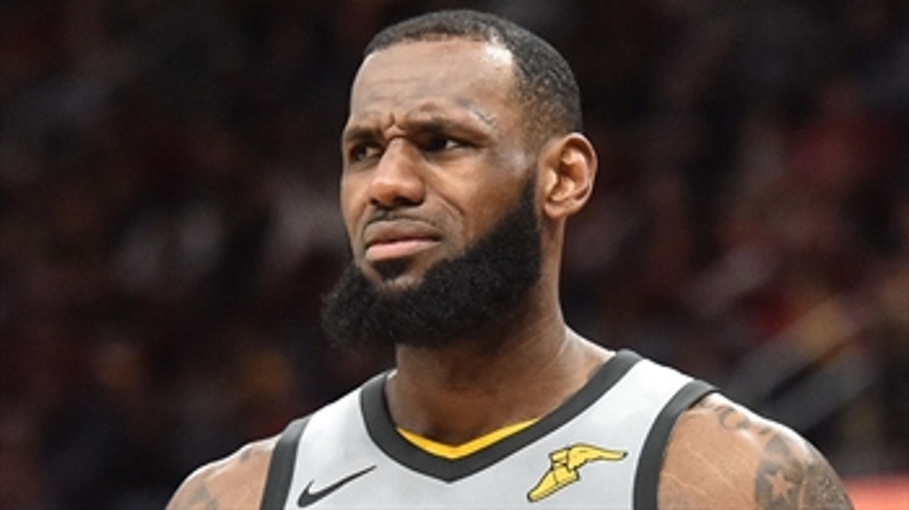 Nick Wright reacts to LeBron's Cavs losing to the San Antonio Spurs