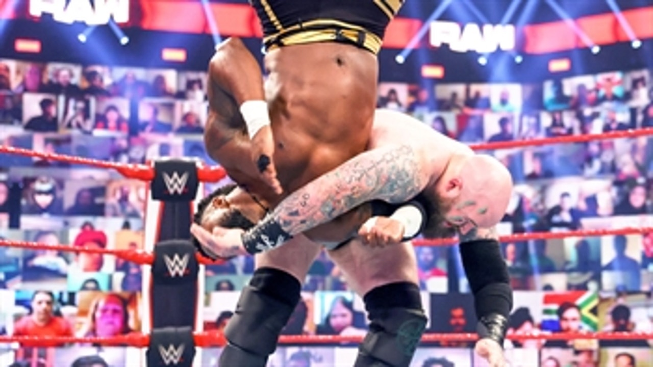 Viking Raiders vs. Shelton Benjamin & Cedric Alexander: Raw, April 12, 2021