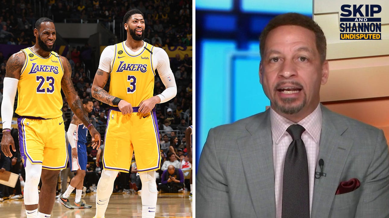 Chris Broussard: The Lakers shifting AD & LeBron to new positions to start the season makes sense I UNDISPUTED