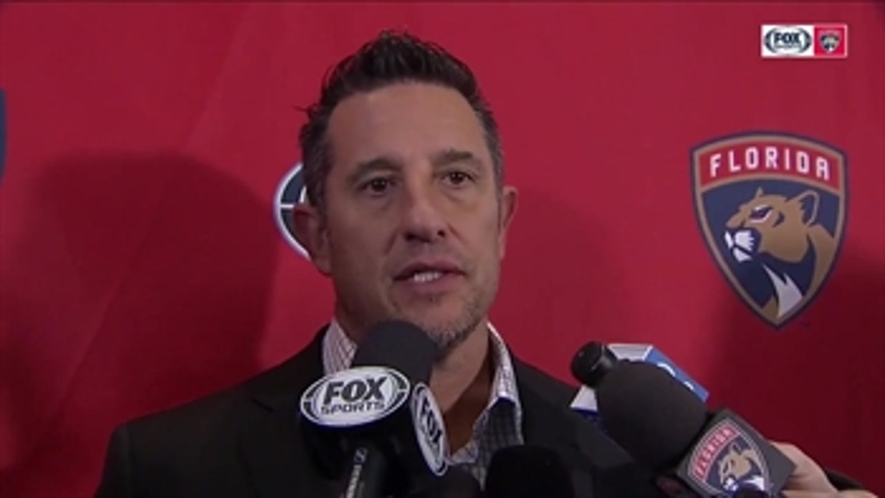 Bob Boughner: Panthers had solid contributions throughout lineup despite OT loss to  Oilers