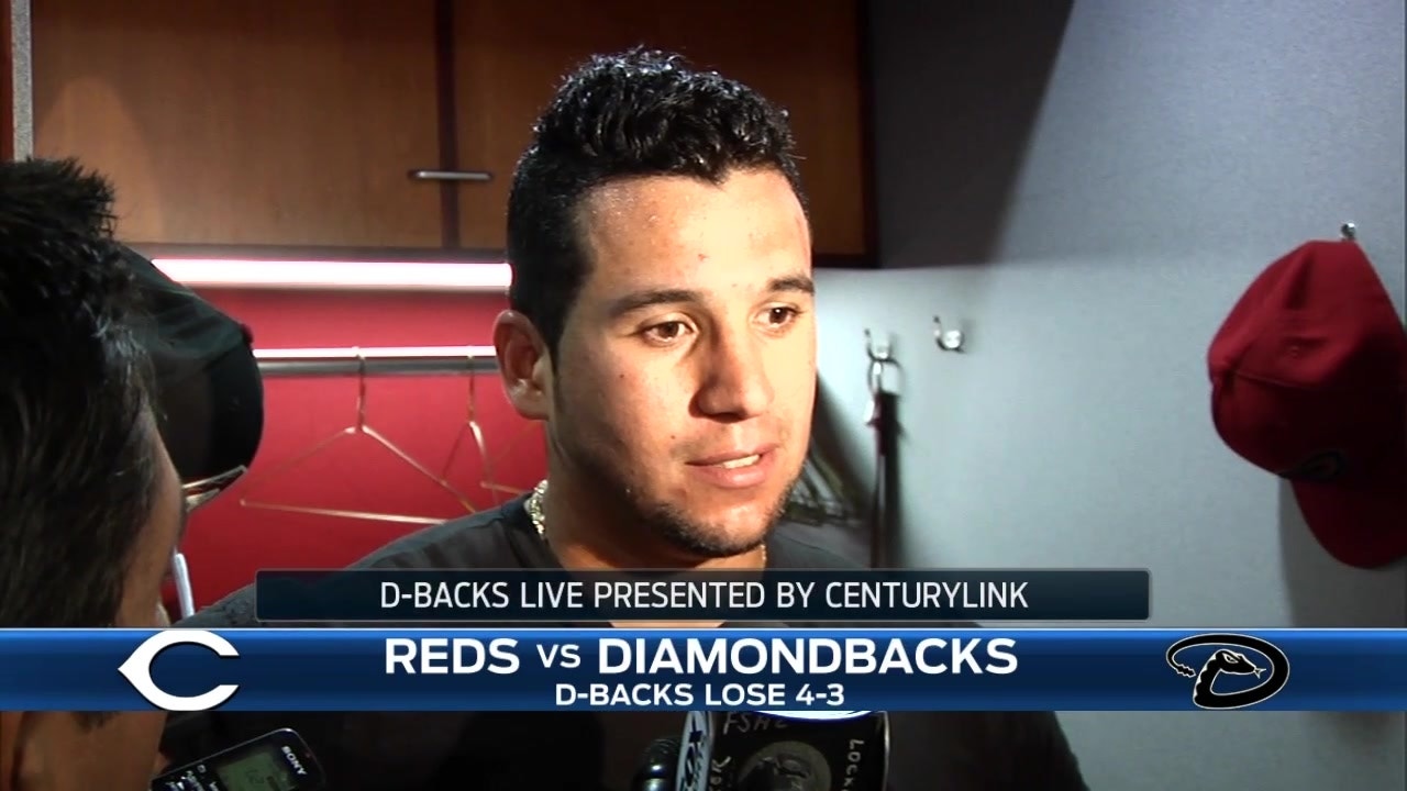 David Peralta on MLB debut