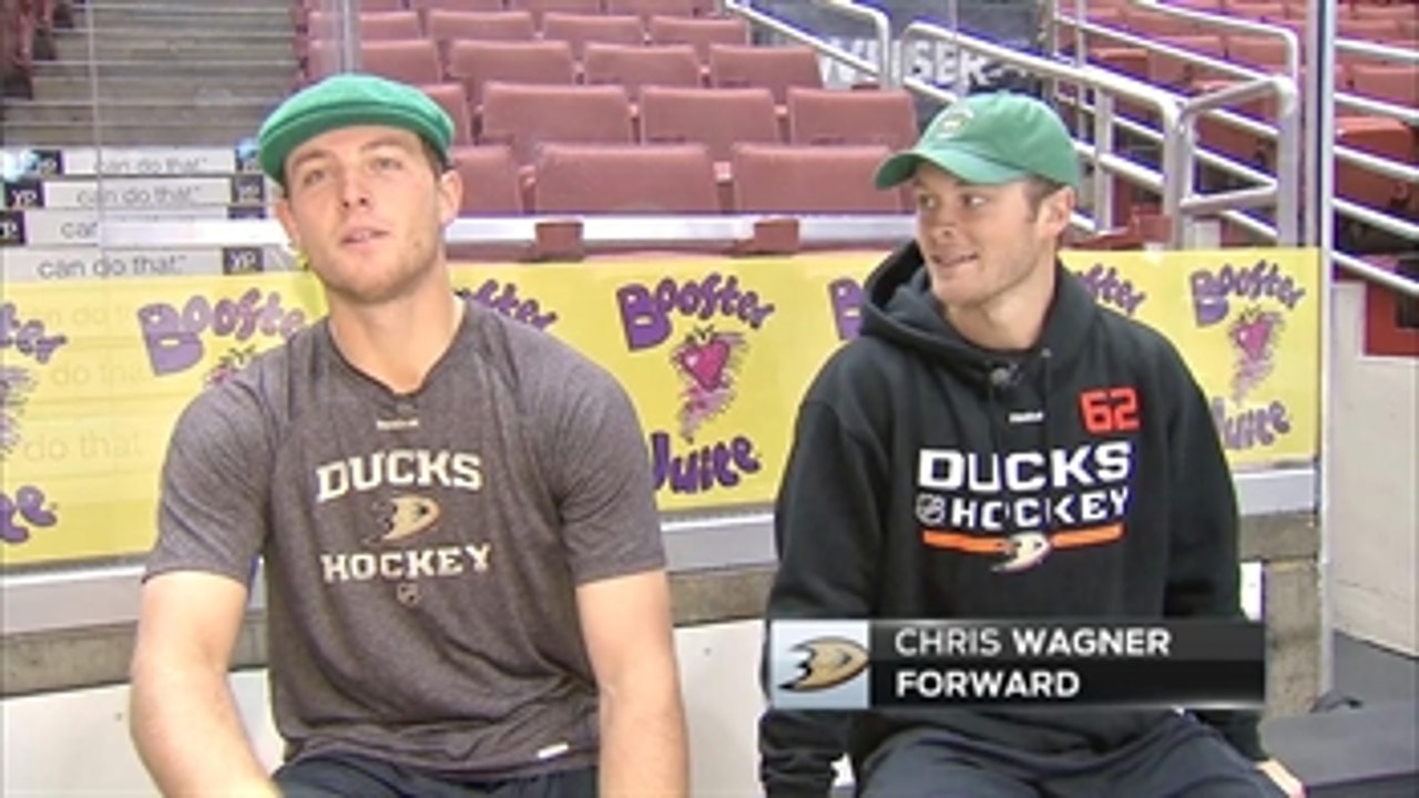 Two Minutes in the Box with Cam: First guest is forward Chris Wagner