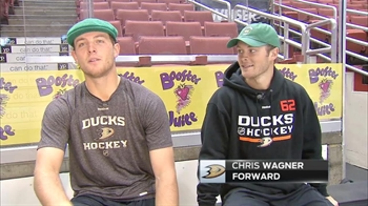 Two Minutes in the Box with Cam: First guest is forward Chris Wagner