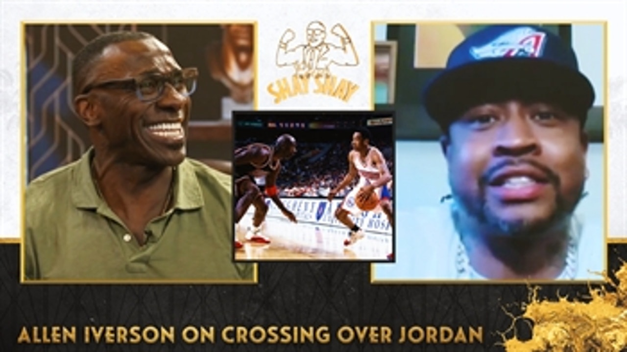 Allen iverson crossing over michael jordan hotsell