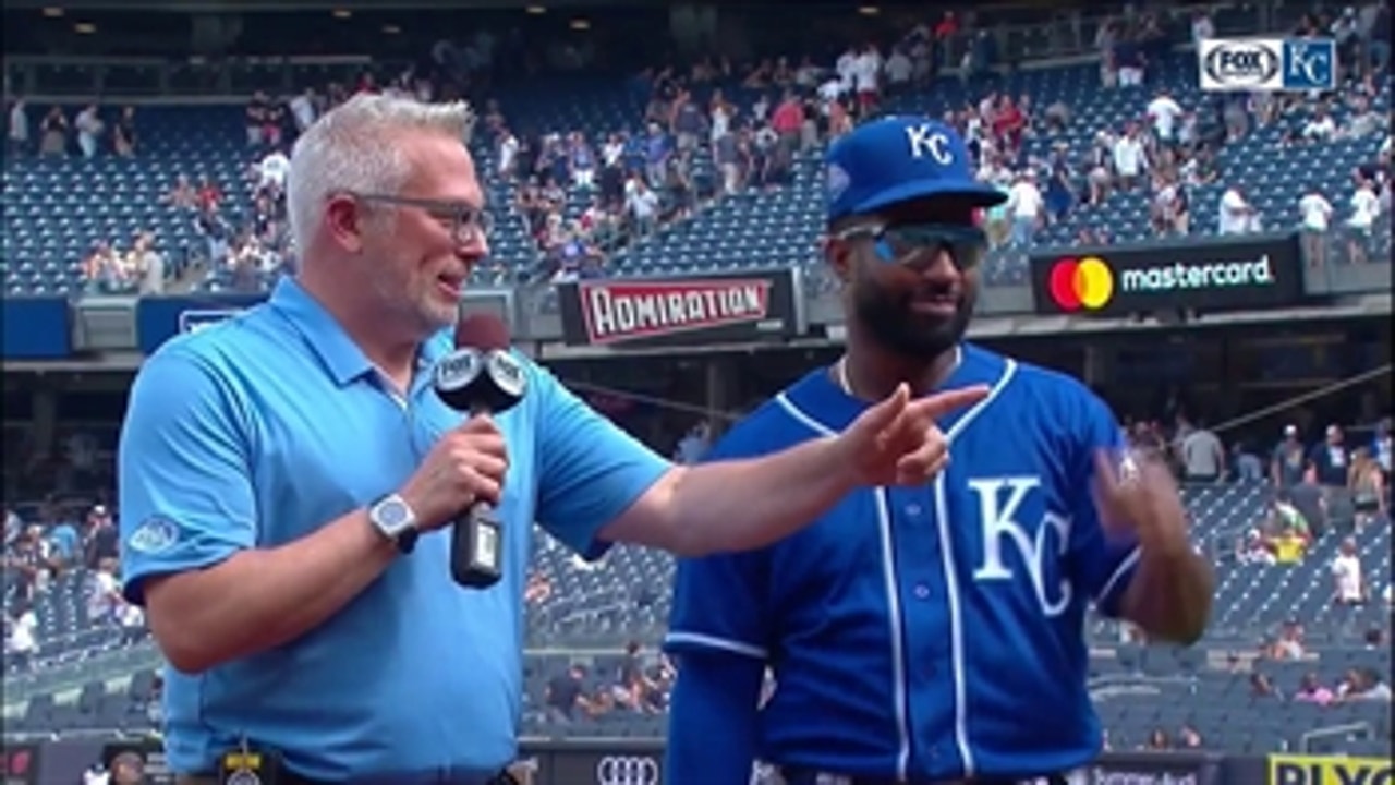 Brian Goodwin on Royals' young core: 'I think we got a good squad'