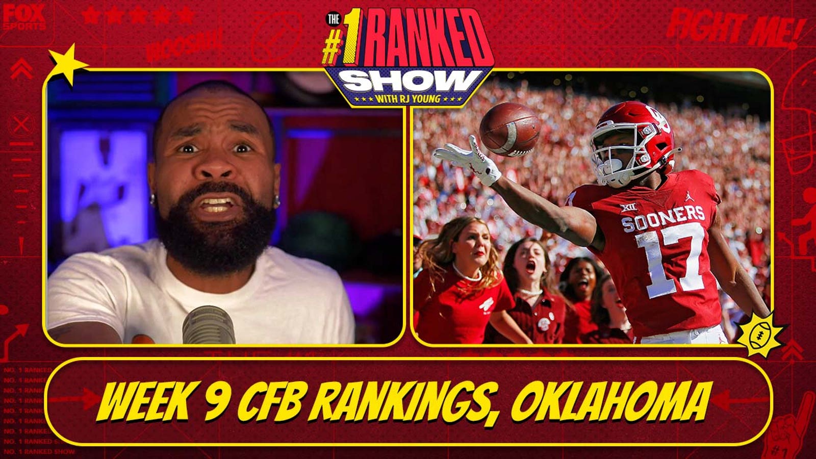 RJ Young explains why he feels Oklahoma is being "disrespected" by the College Football Playoff Rankings committee.