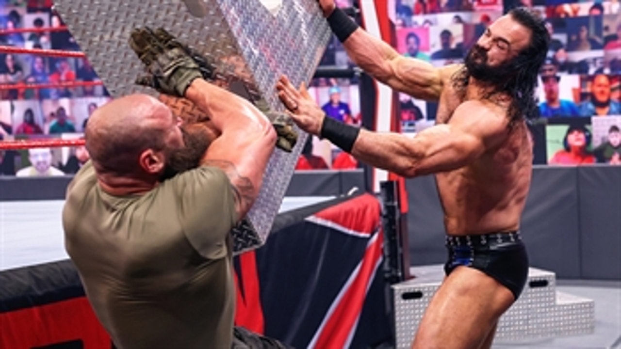Drew McIntyre vs. Braun Strowman vs. Randy Orton - Triple Threat Match: Raw, April 12, 2021