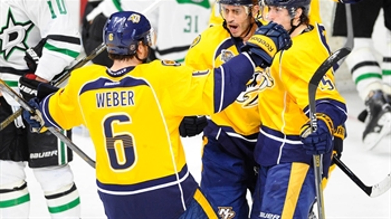 Shea Weber logs 3 points in return to ice
