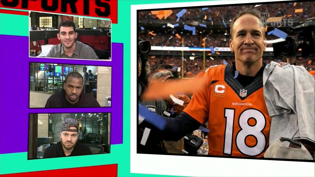 Archie Manning, Broncos mascot measure Peyton's retirement options - 'TMZ Sports'