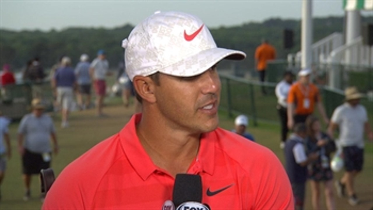 Brooks Koepka talks about his mindset going into Sunday tied for 2nd