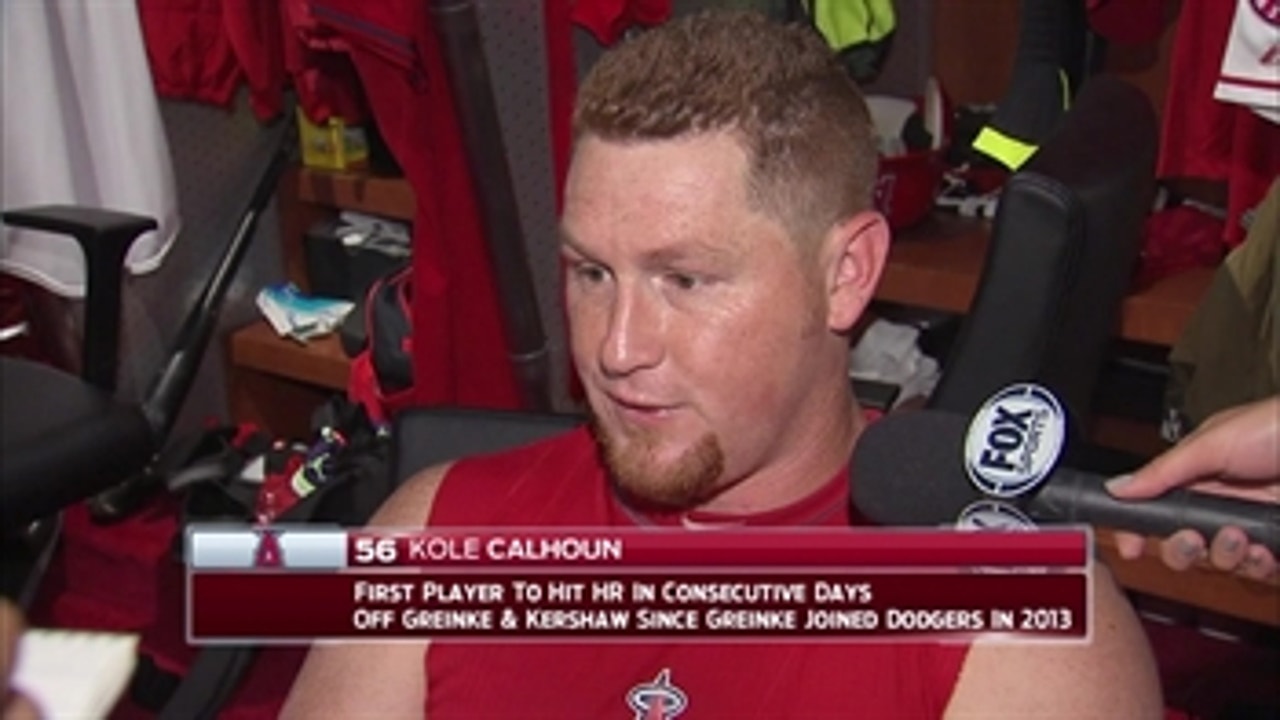 Kole Calhoun postgame (9/8)