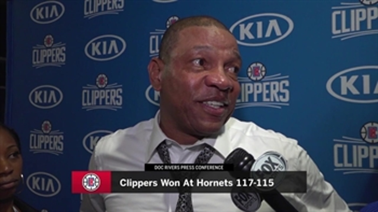 Doc Rivers: "This is the comeback trip!"