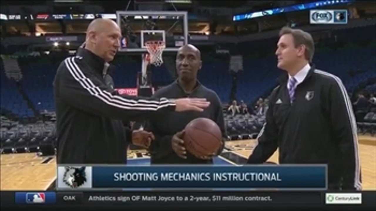 On-Court Instructional: Shooting mechanics