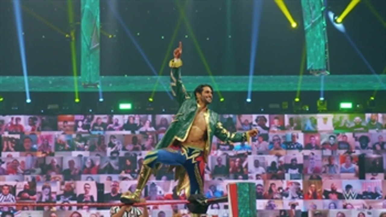 Mansoor blazes his own trail in Raw debut