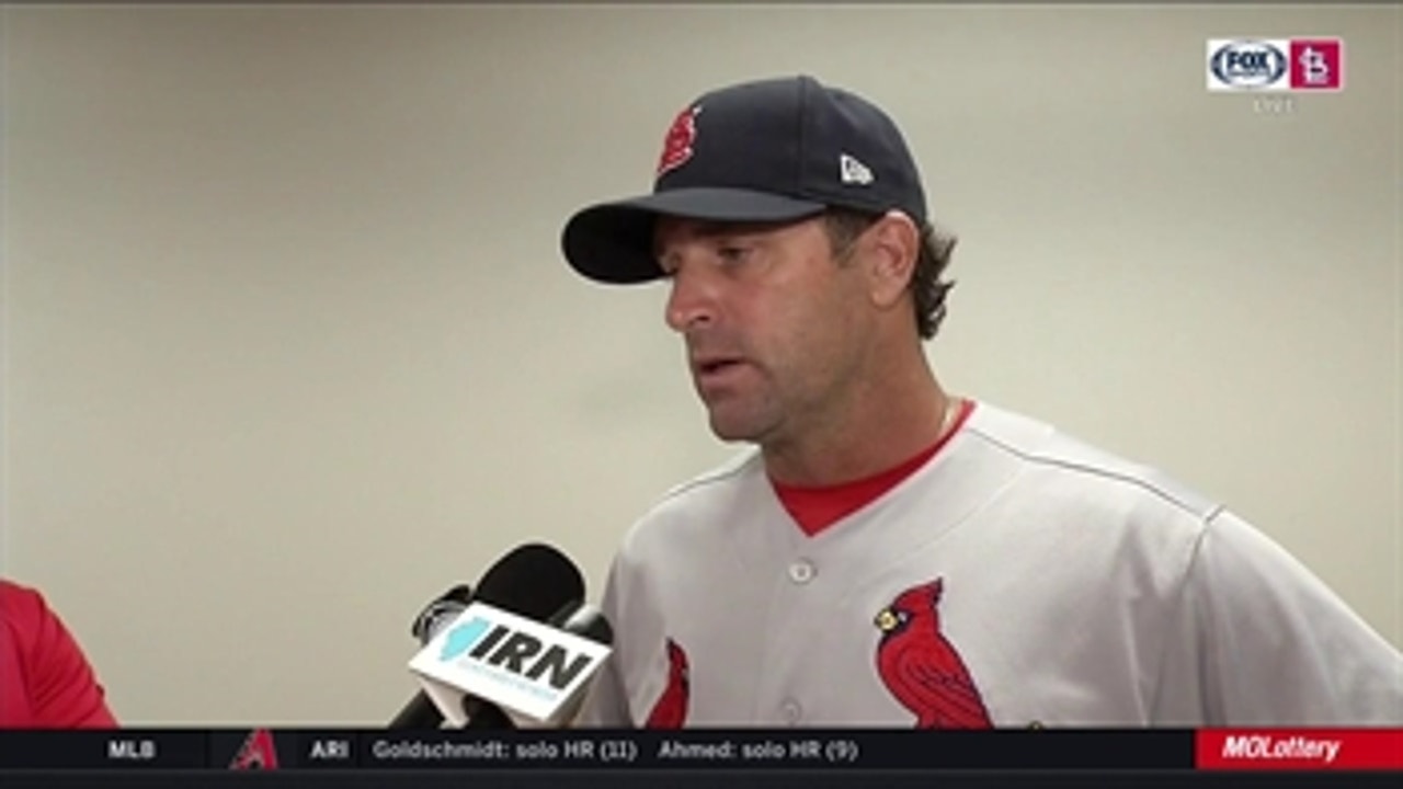 Mike Matheny: Yadier Molina is 'just doing a nice job all the way around'