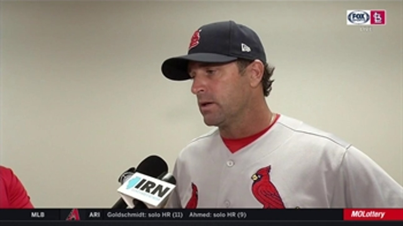 Mike Matheny: Yadier Molina is 'just doing a nice job all the way around'
