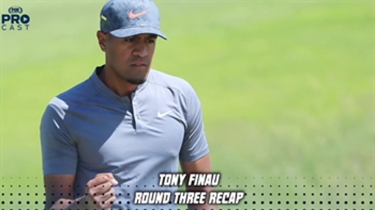 TIED FOR THE U.S. OPEN LEAD! Tony Finau checks in after a great round 3